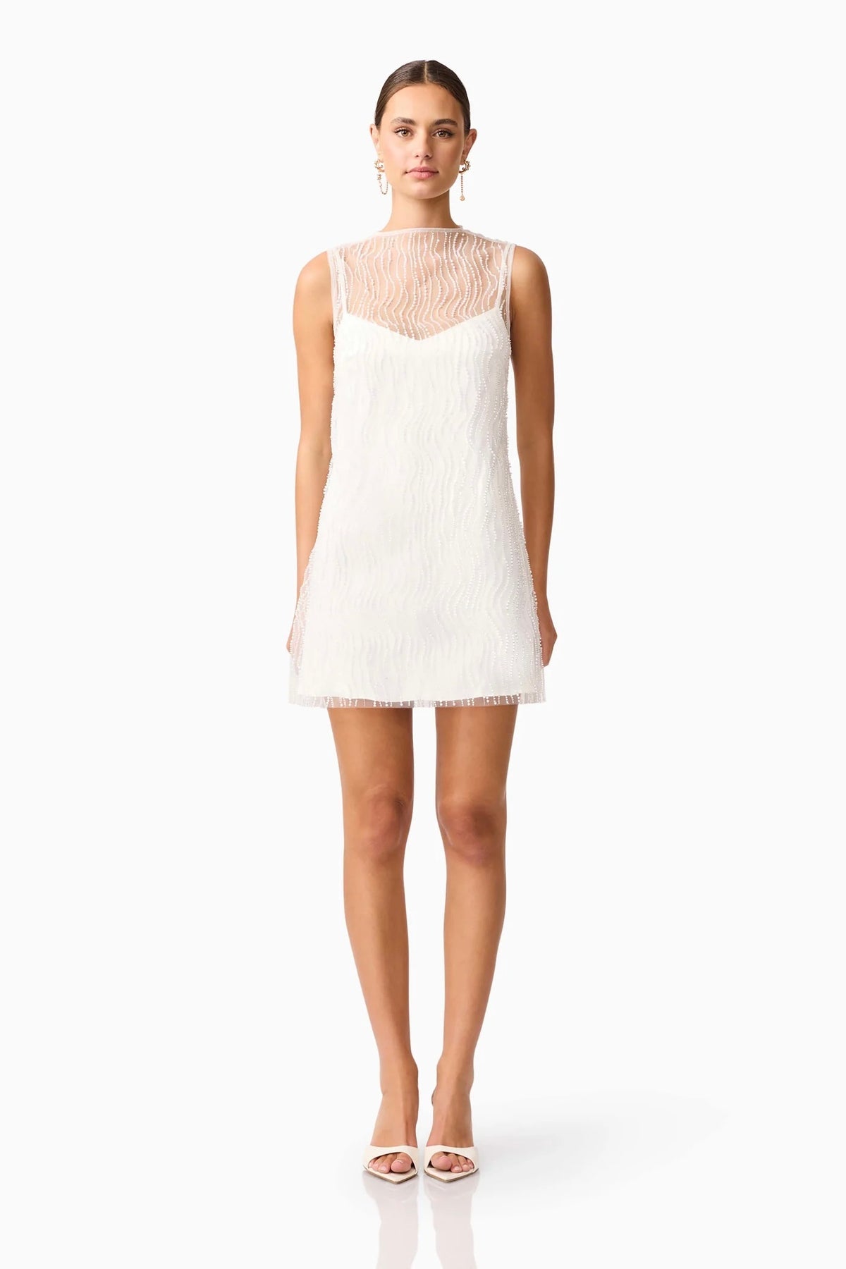 Margot Mini Dress Ivory
