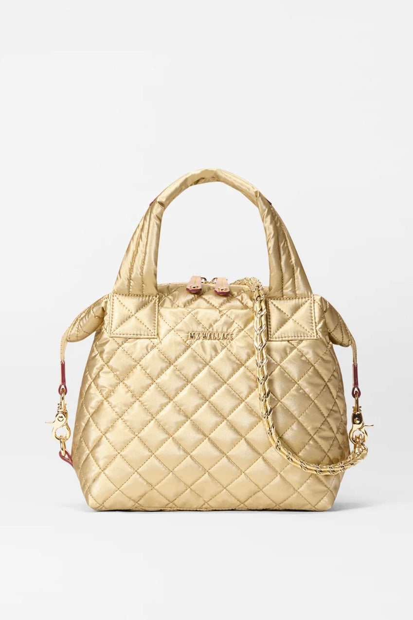 Small Sutton Deluxe Light Gold Pearl Metallic