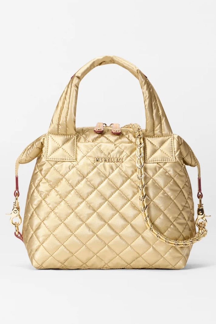 Small Sutton Deluxe Light Gold Pearl Metallic