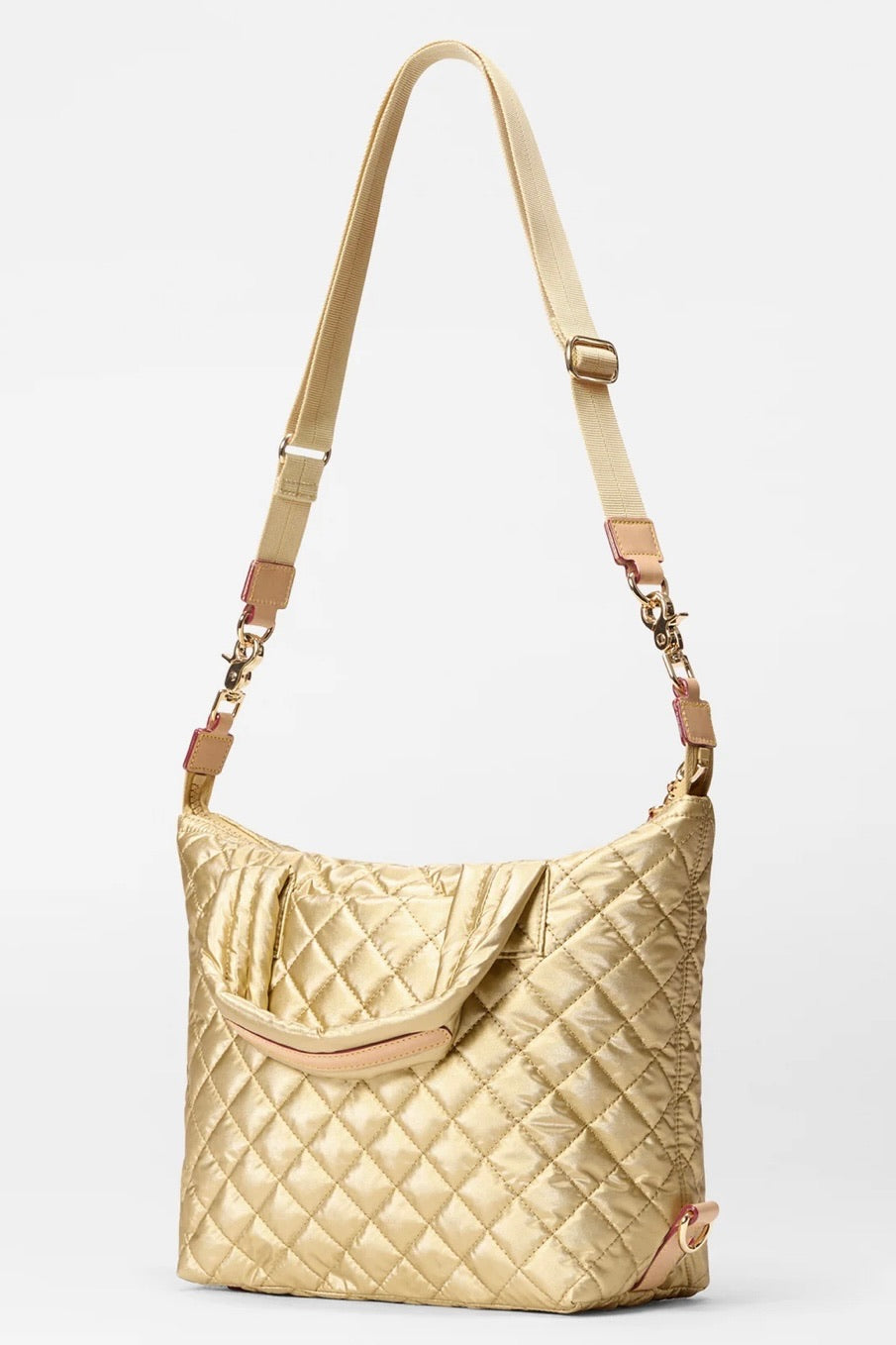 Small Sutton Deluxe Light Gold Pearl Metallic