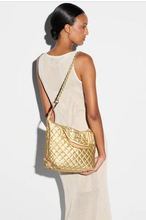 Small Sutton Deluxe Light Gold Pearl Metallic