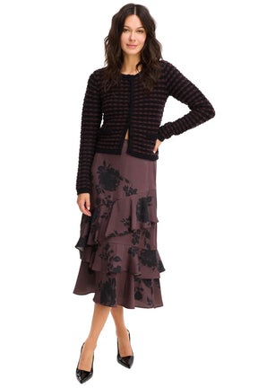 Crawford Skirt Brown Floral