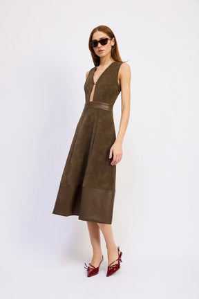 Miller Mixed Media Dress