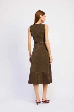 Miller Mixed Media Dress