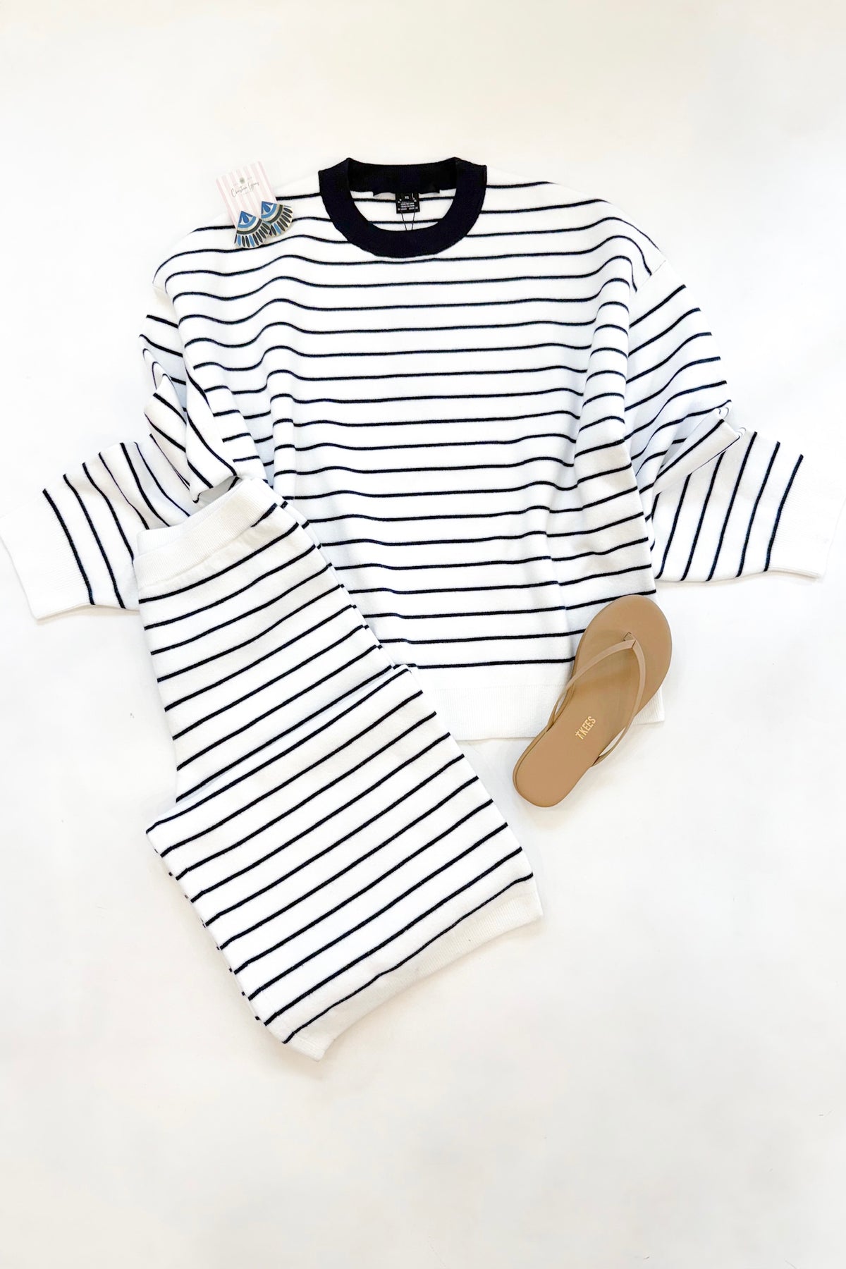 Marley Knit Striped Pant