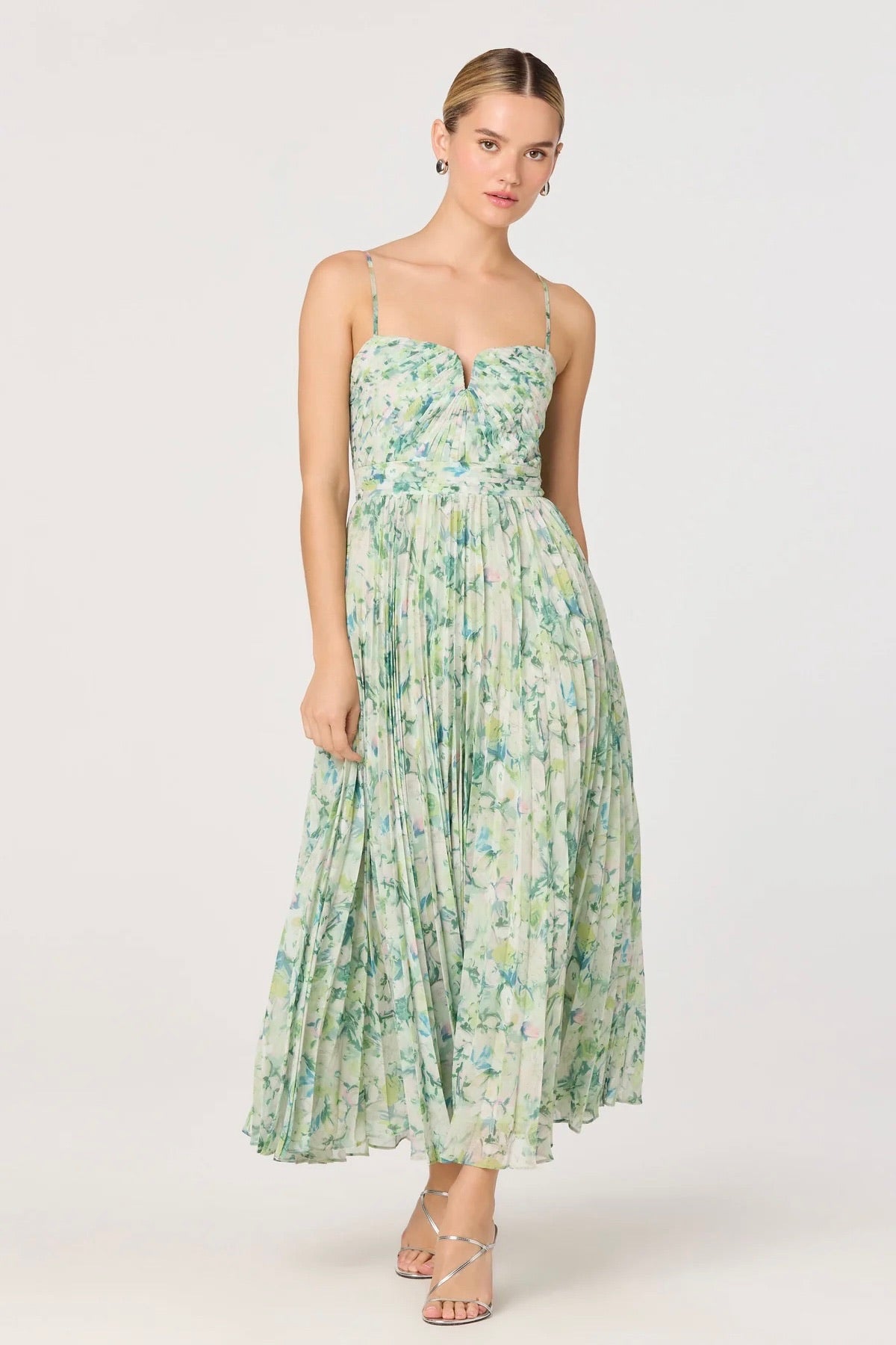 Midi Dress With Nordstrom Green Floral Dress Tropics Printed Maxi ASTR The Label Women's Olivette Floral Midi Dress With Nordstrom Green Floral Dress Tropics Printed Maxi ASTR The Label Women's Olivette Floral