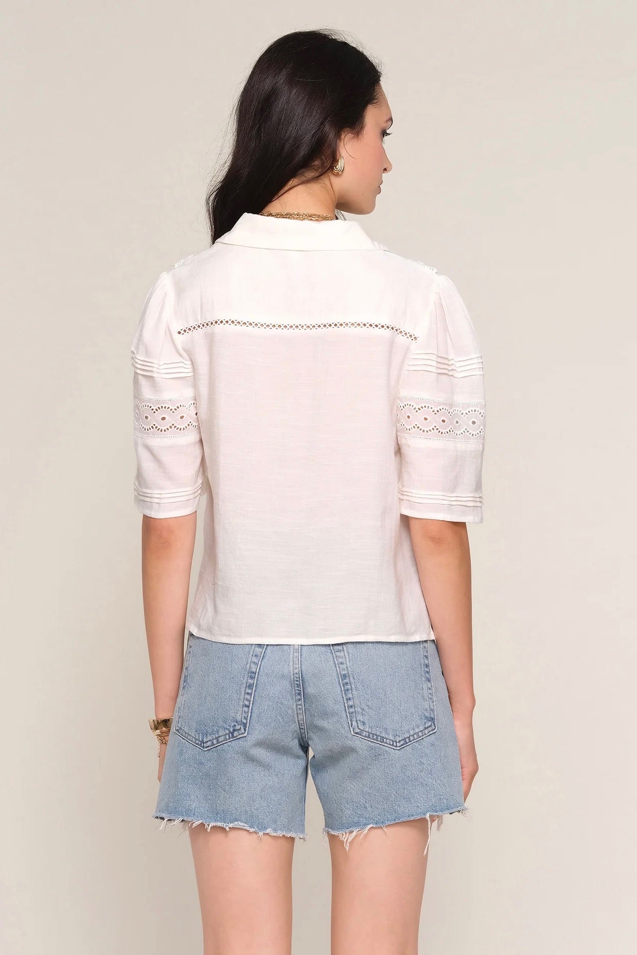 Carmen Top White