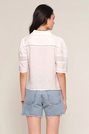 Carmen Top White