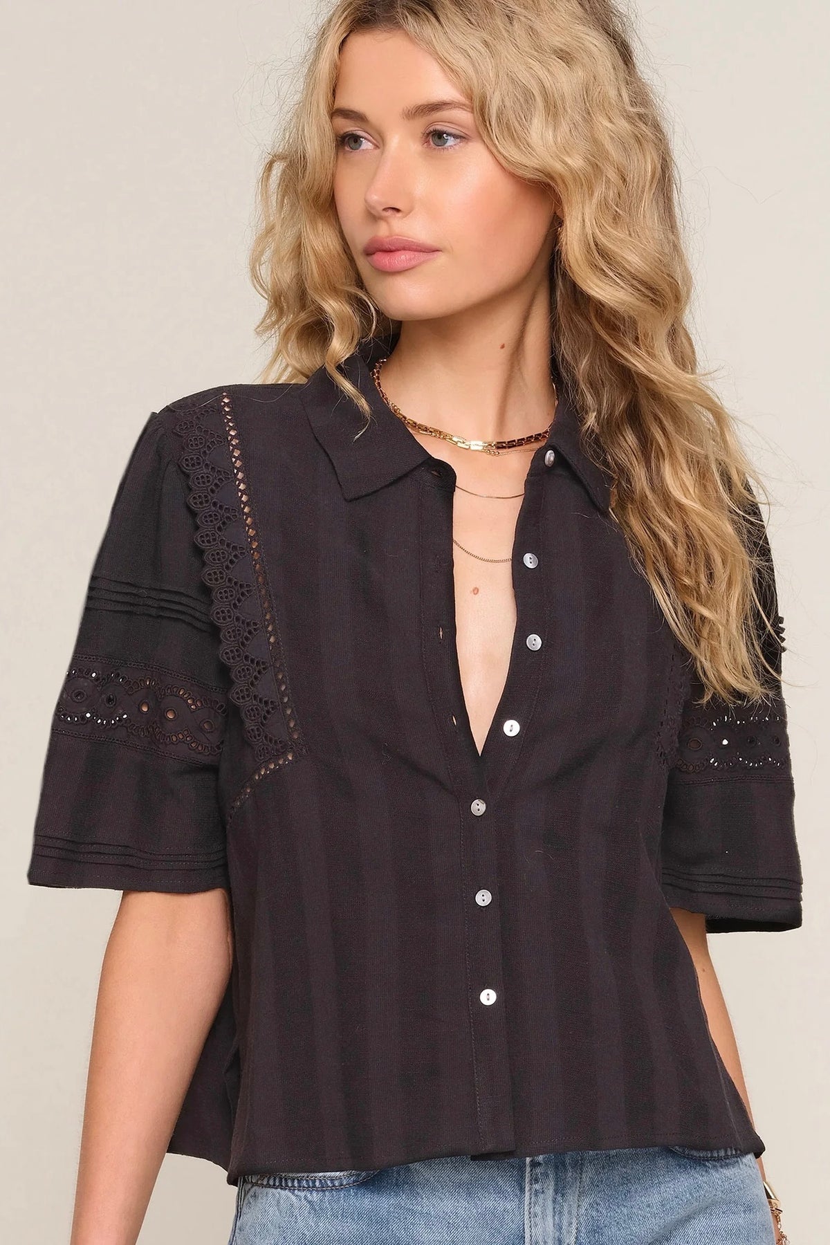 Carmen Top Black