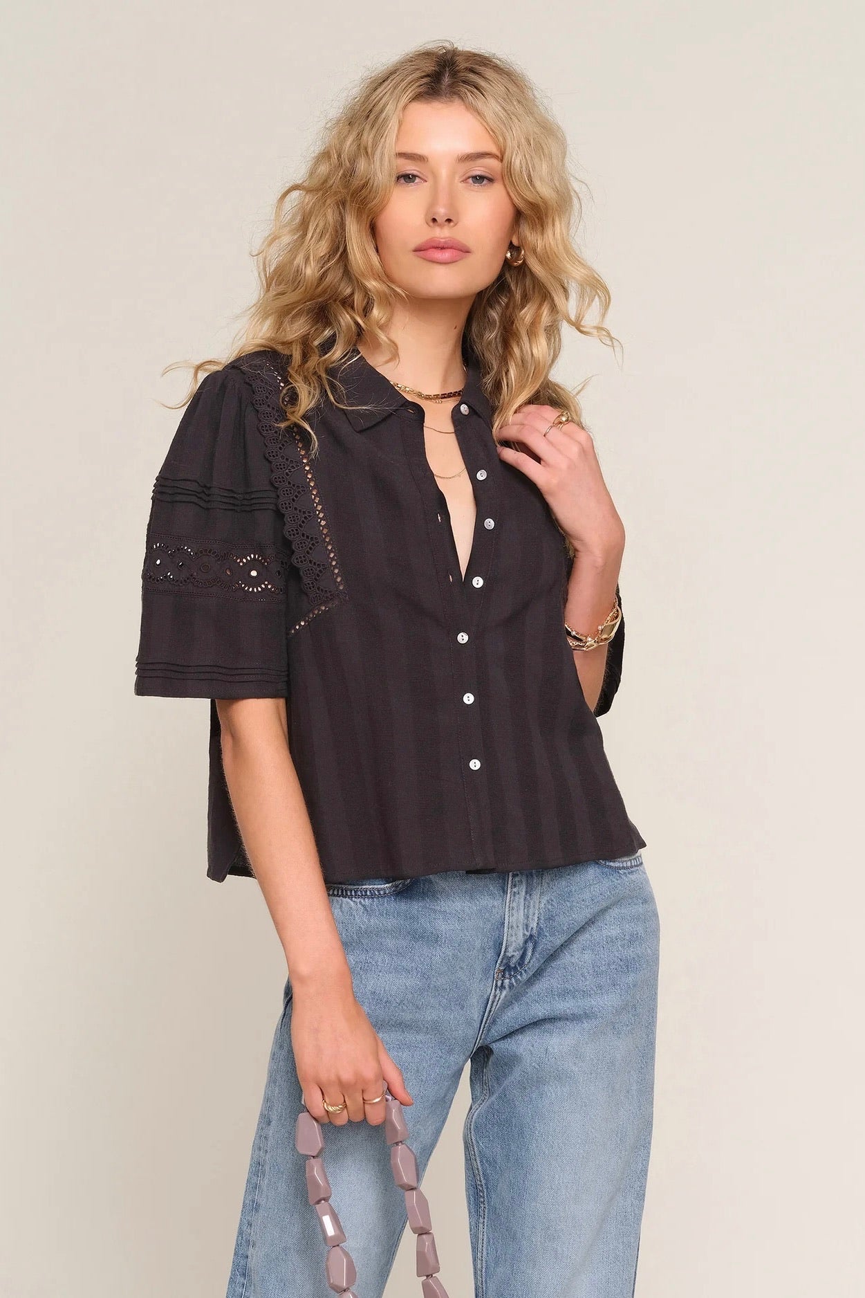 Carmen Top Black