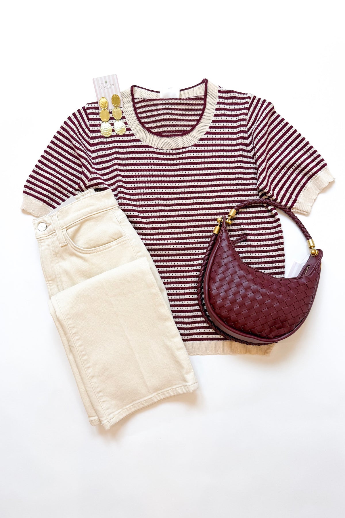 Cora Top Burgundy