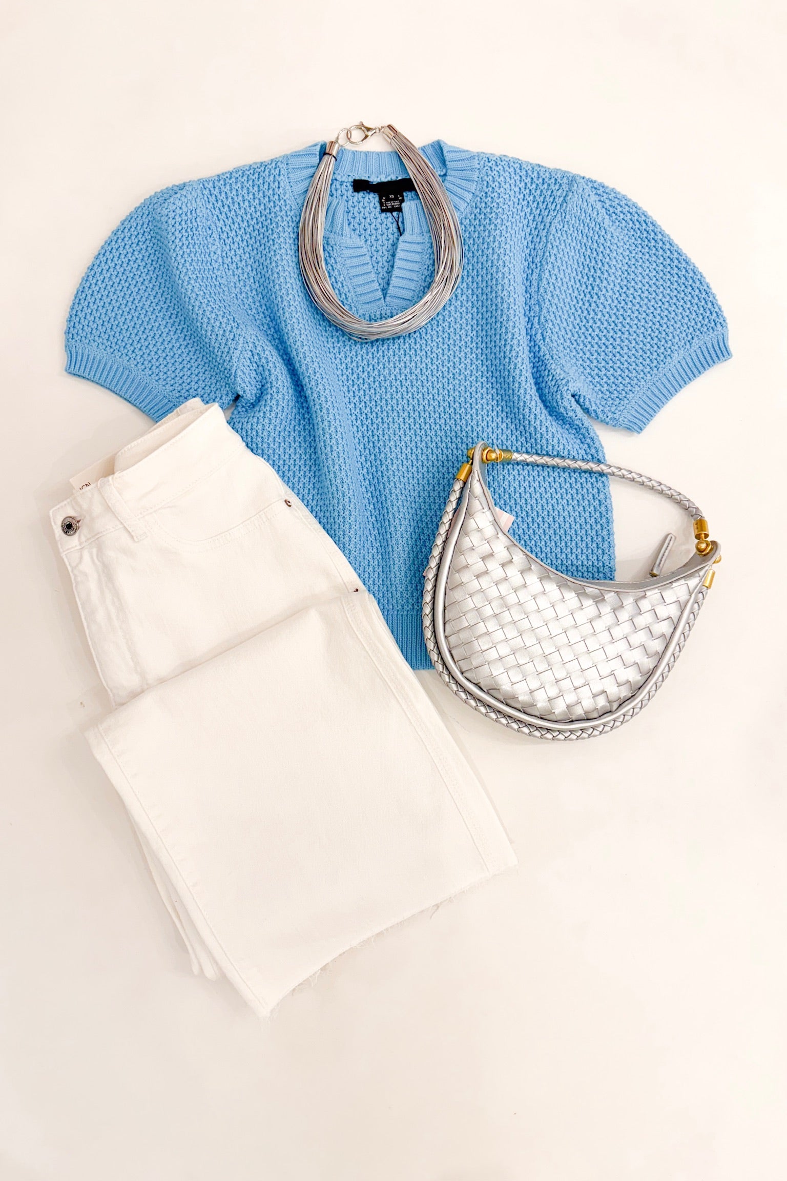 Remy Cotton Blend Top Blue Lagoon