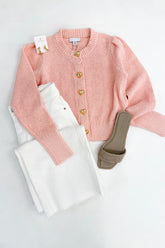 Hearts Gia Cardigan Light Pink