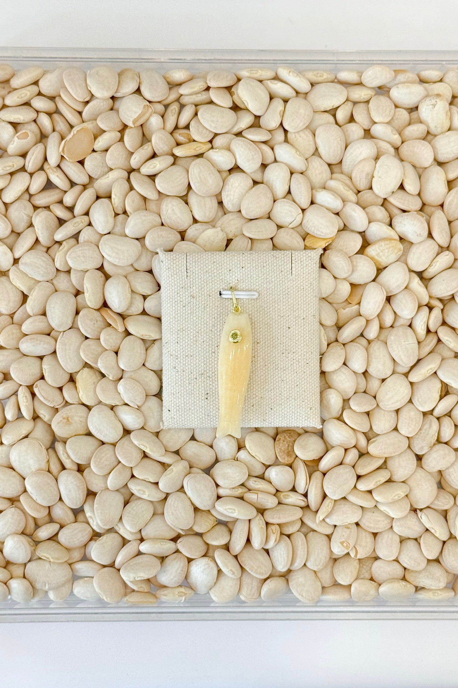 Stone Fish Charm