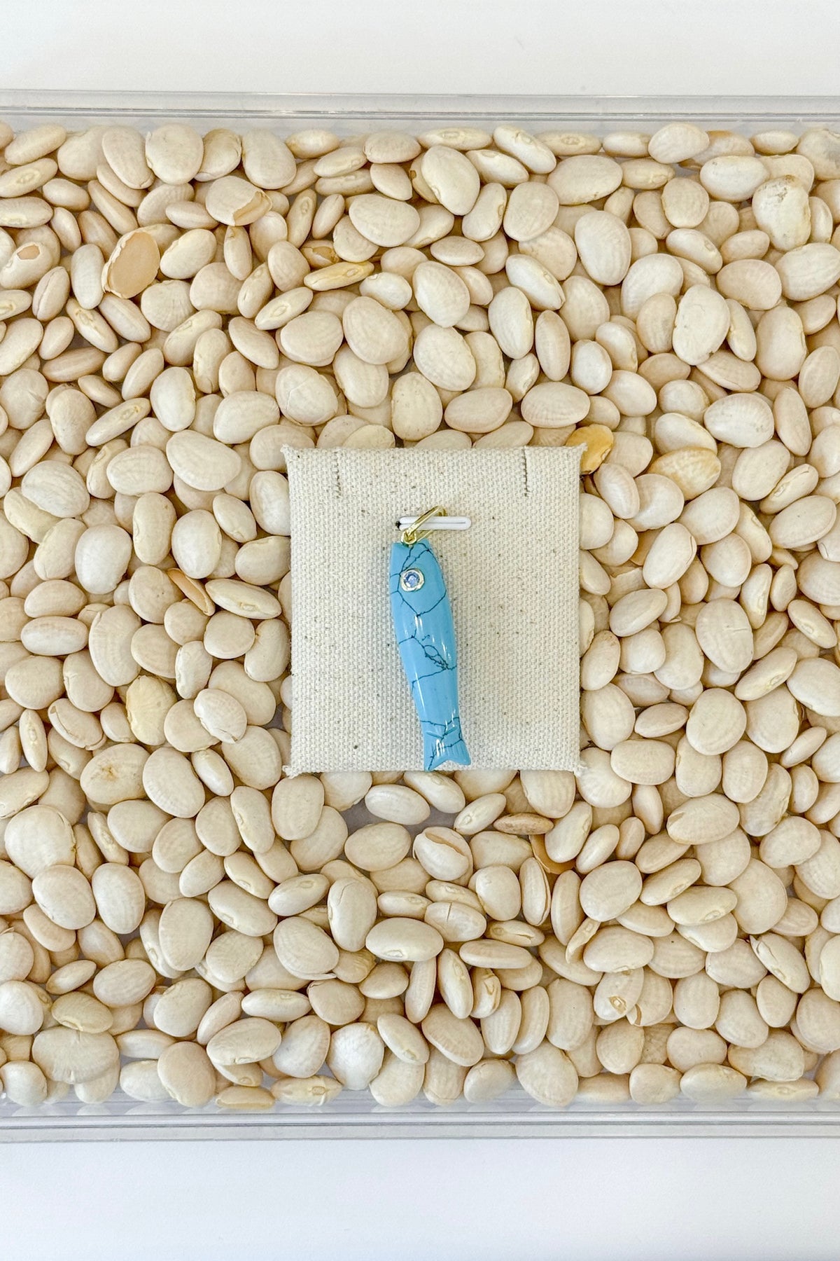 Stone Fish Charm