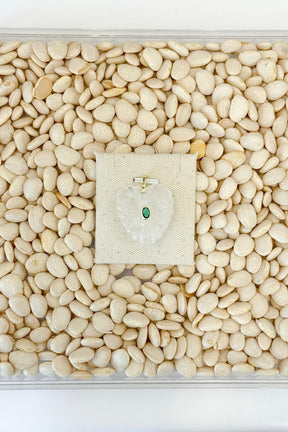 Stone Heart Charms