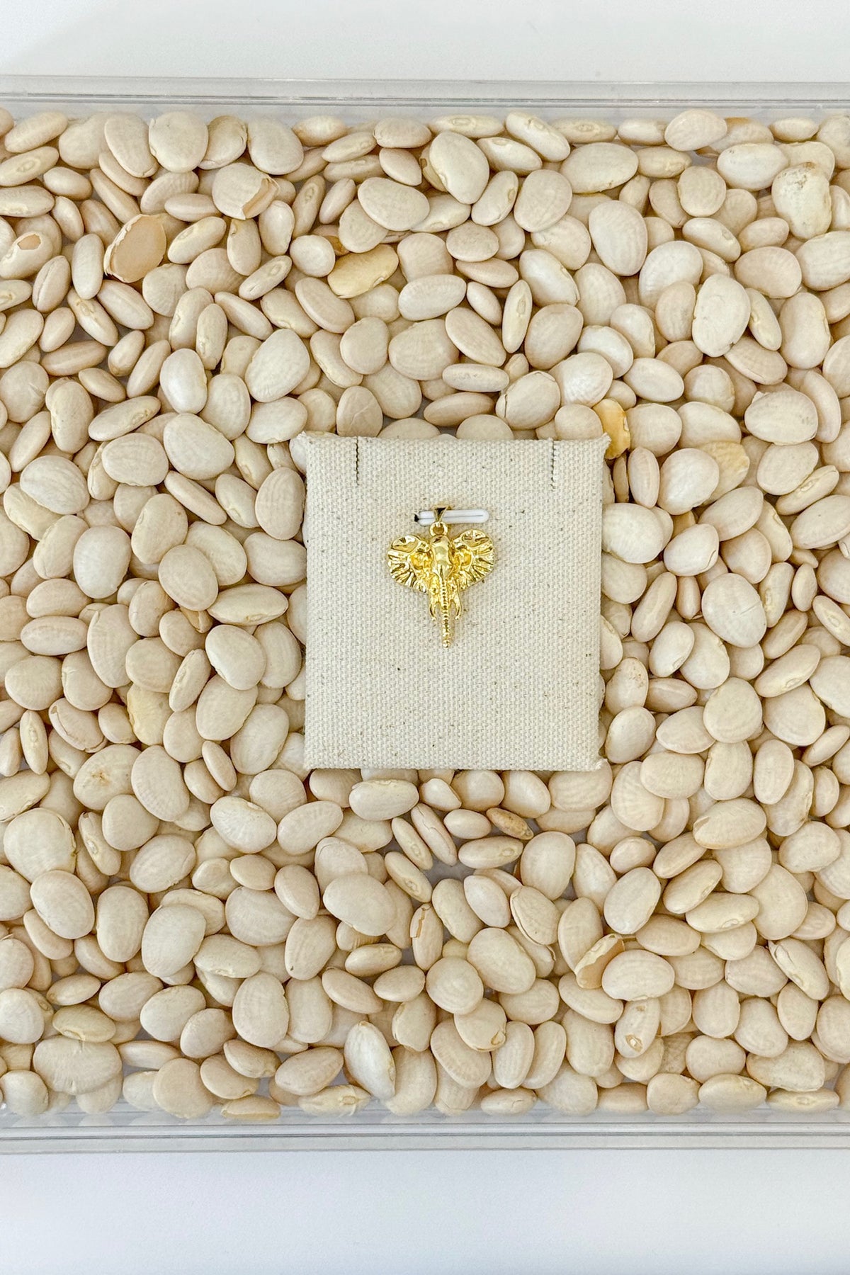 Gold Small Elephant Charm