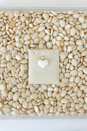 Glass Heart Charms