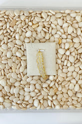 CZ Feather Charm