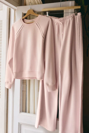 All Around Sweatshirt Washed Pink