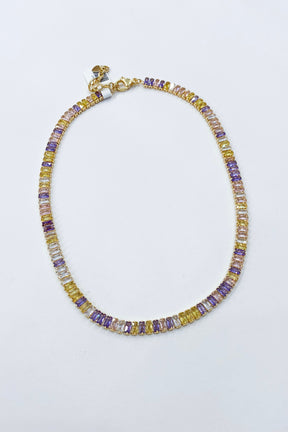 Pastel CZ Necklace