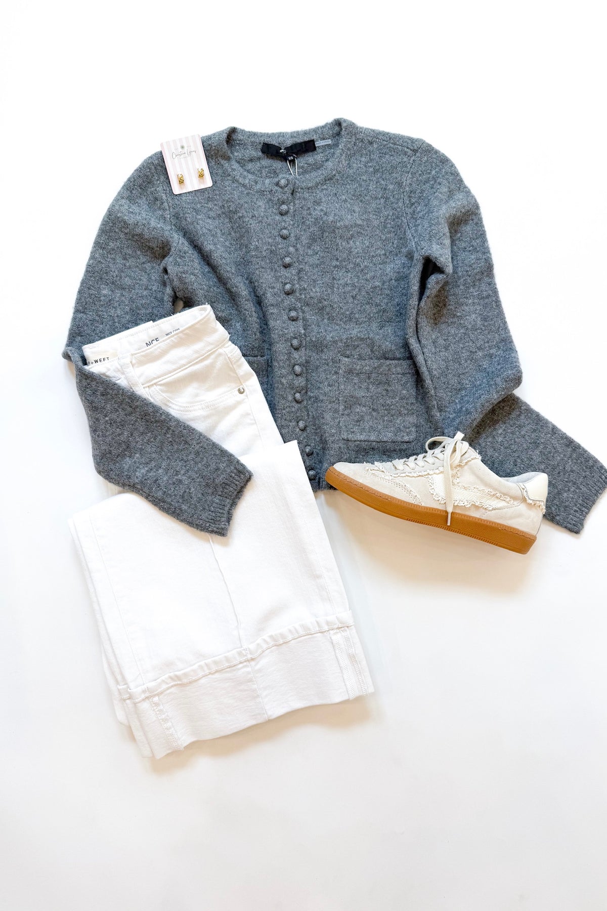 Grey Crewneck Sweater