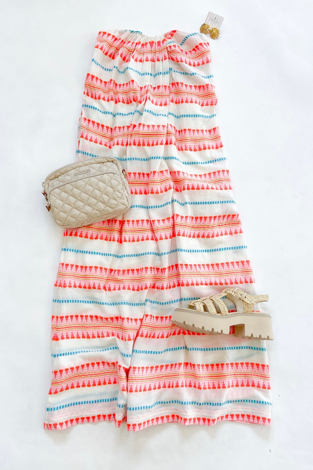 Rosalyn Dress Pink Embroidered