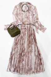 Ruth Midi Dress Blush