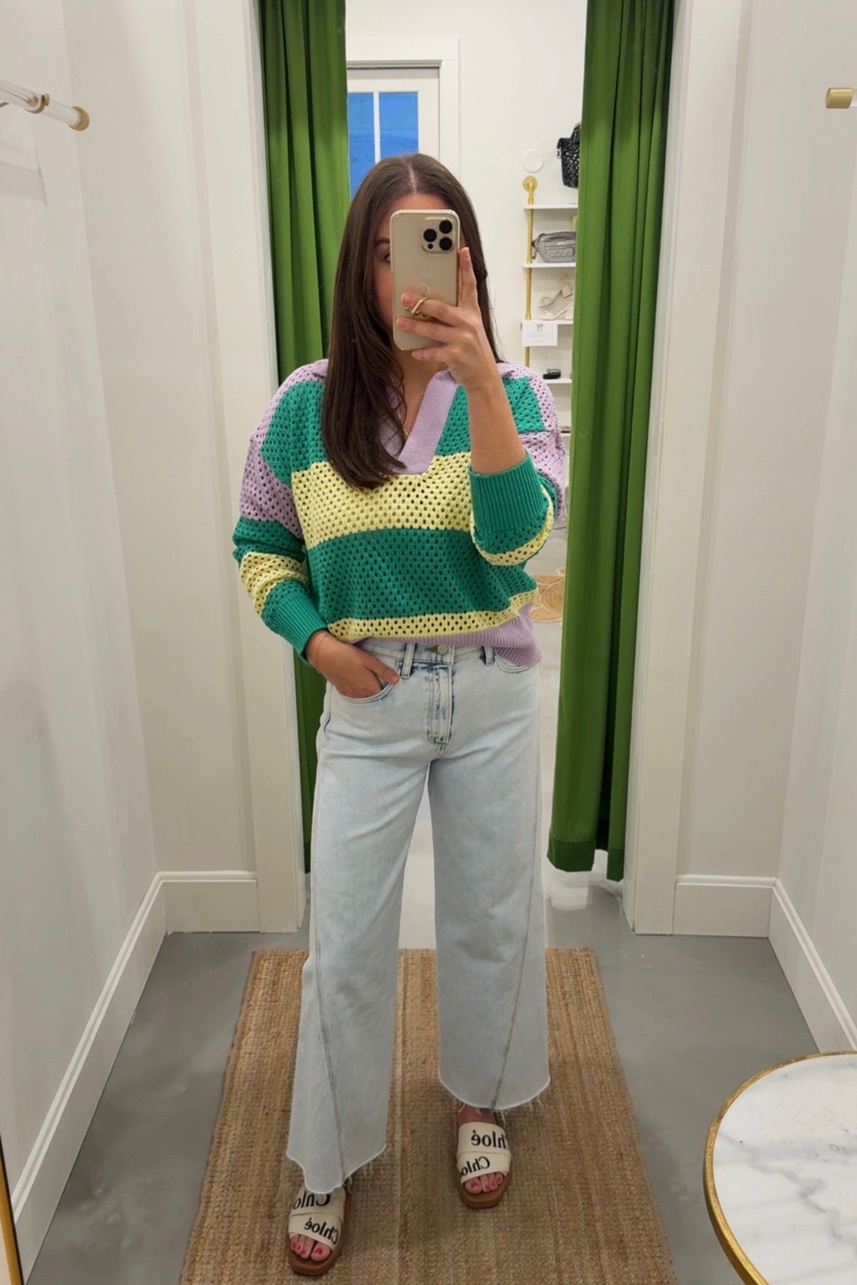 Krewe Collared Sweater