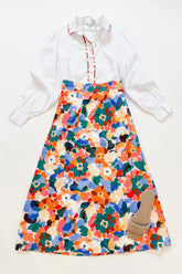 River Midi Skirt Wildflower