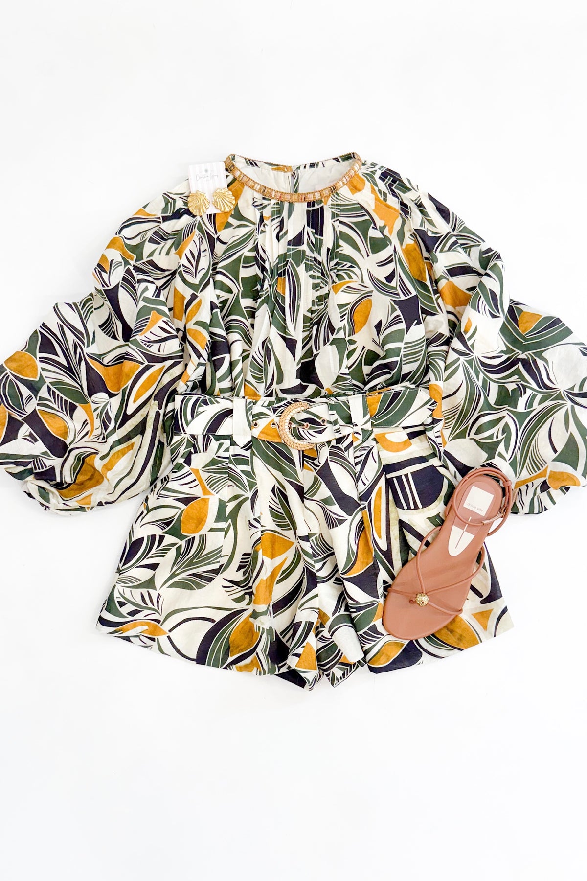 Aryvia Abstract Shorts