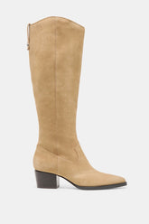 Virona Suede Boots Dark Taupe