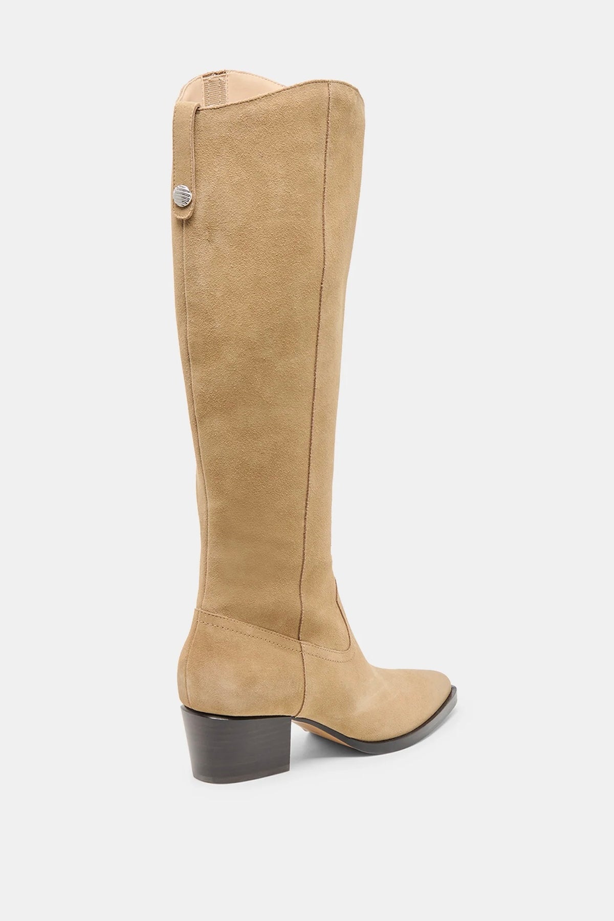 Virona Suede Boots Dark Taupe