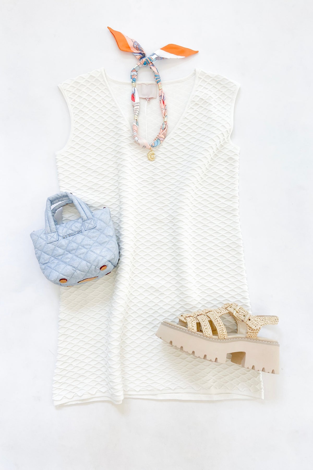 Madelyn Dress Diamond Ivory