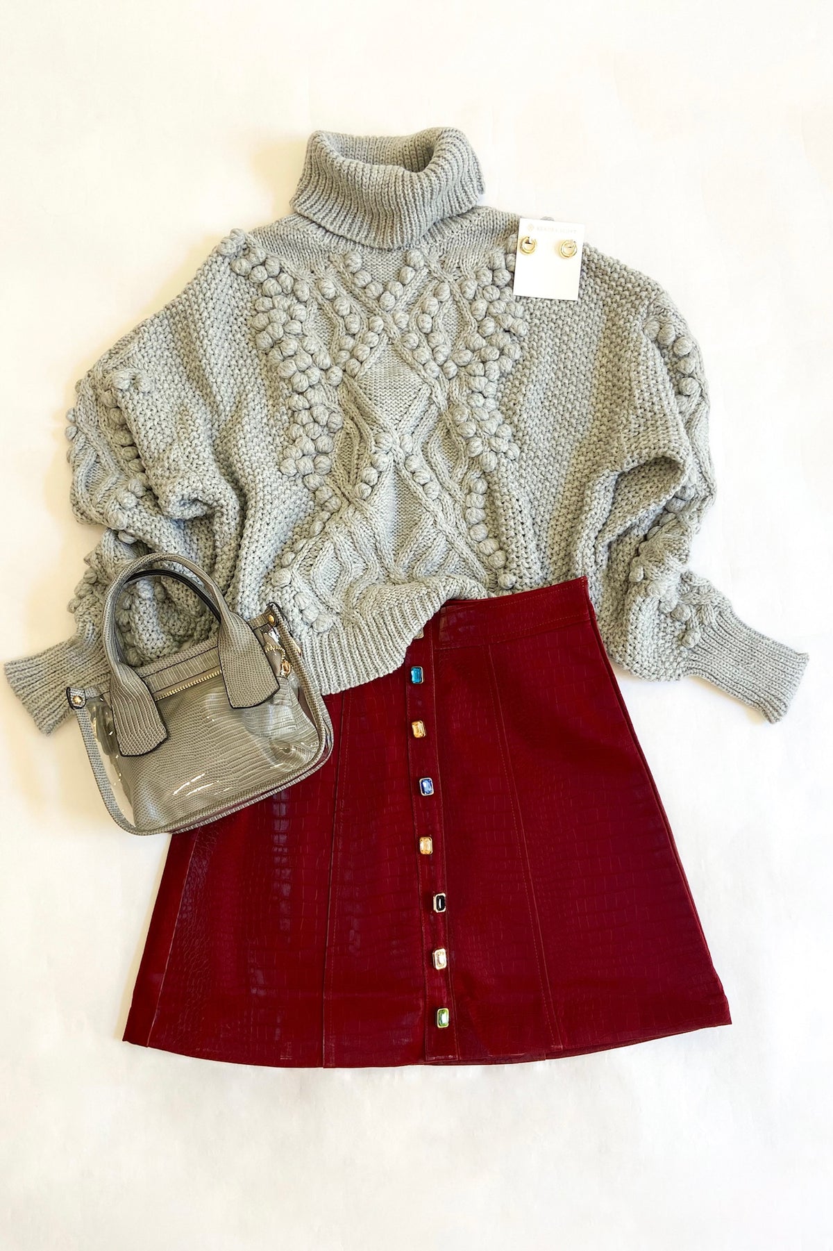 Daphne Sweater Heather Grey