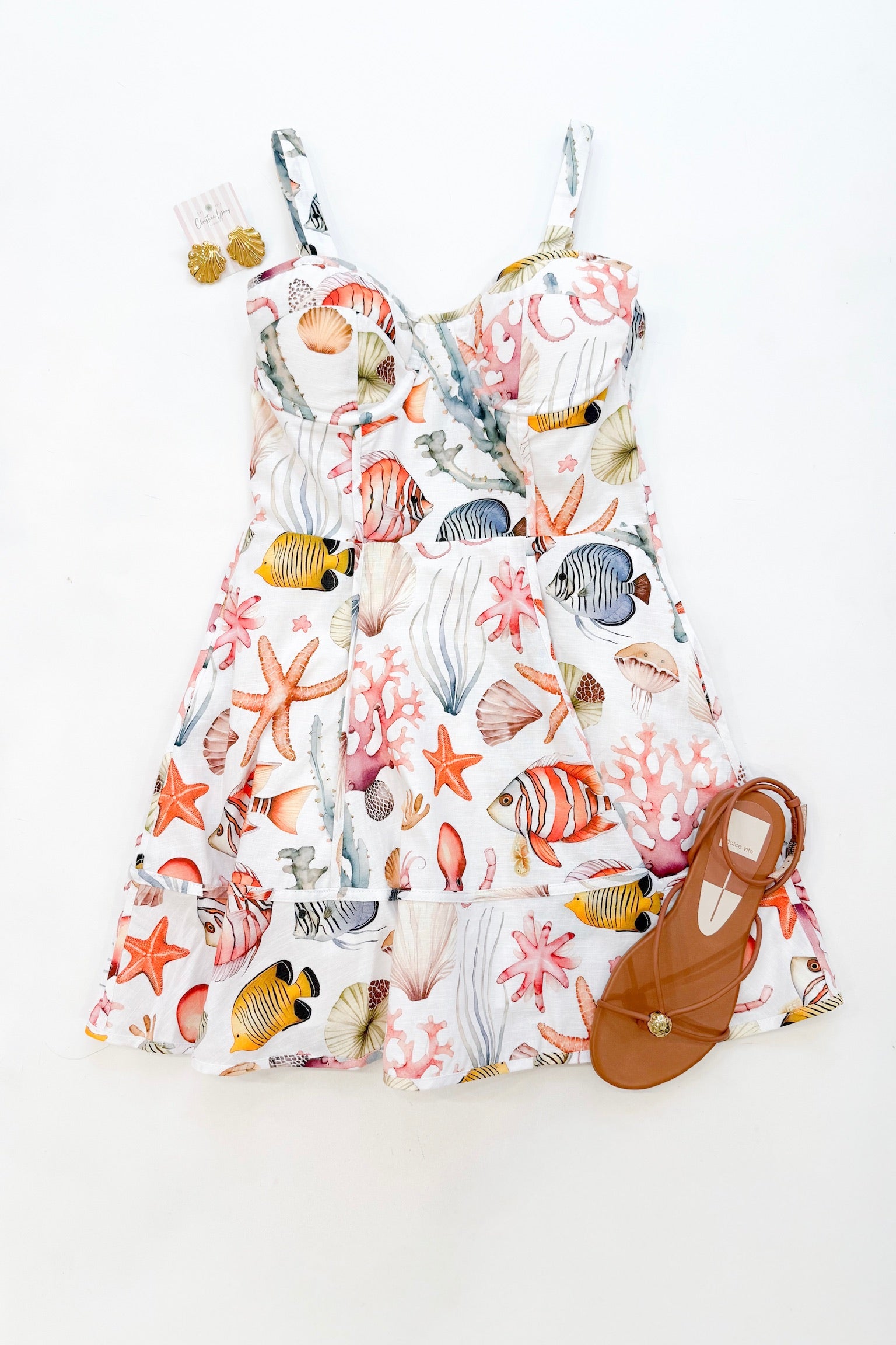 Sanibel Dress Forgotten Flora