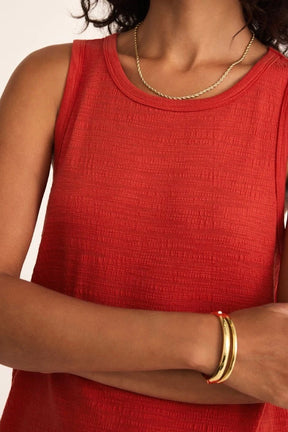 Cabana Red Midi Dress