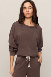 Circuit Sweatshirt Dark Chocolate