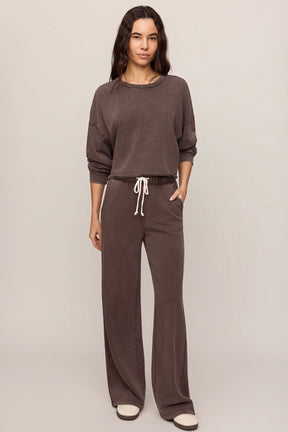 Hunter Knit Pant Dark Chocolate