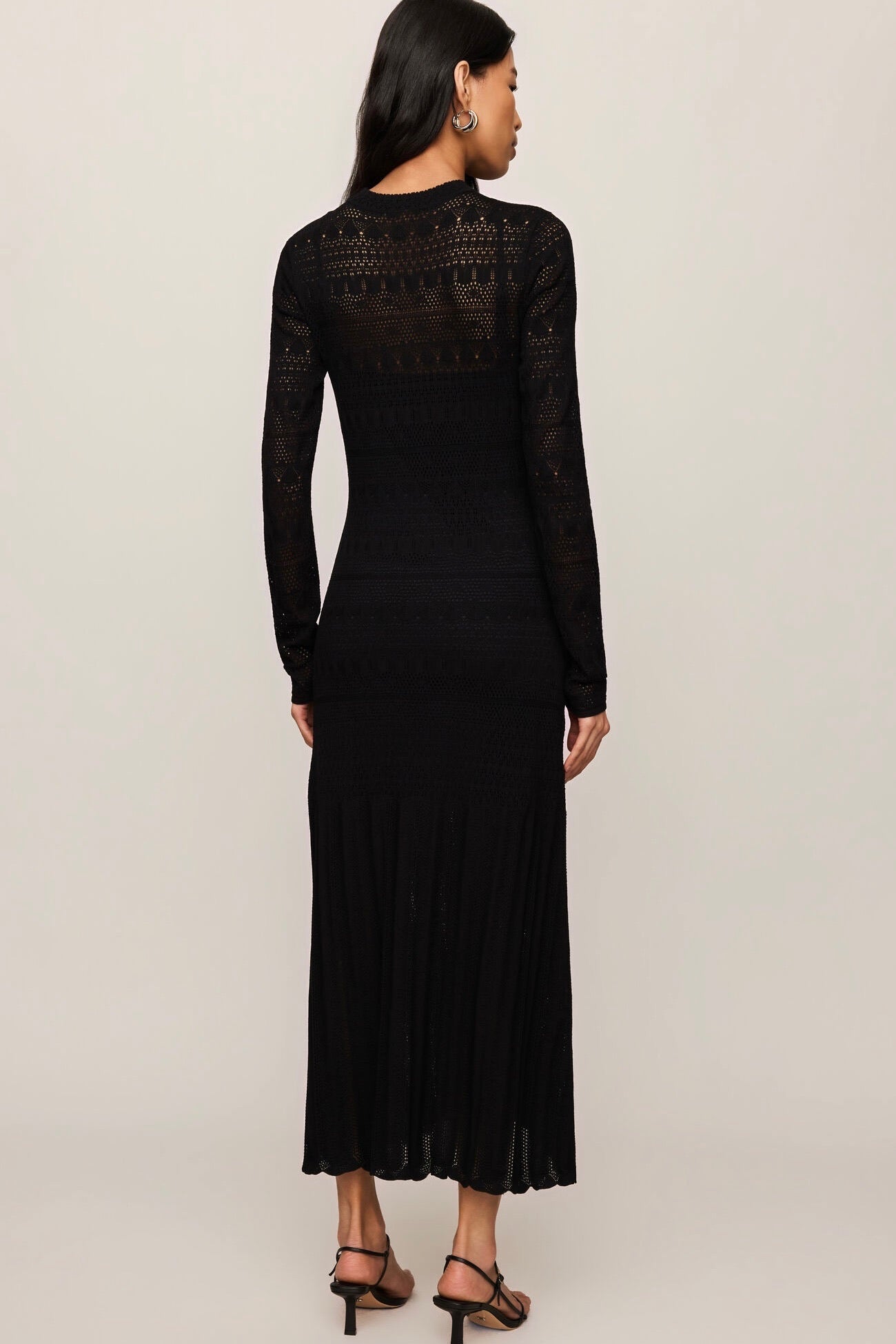 Avery Midi Dress Black