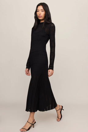 Avery Midi Dress Black