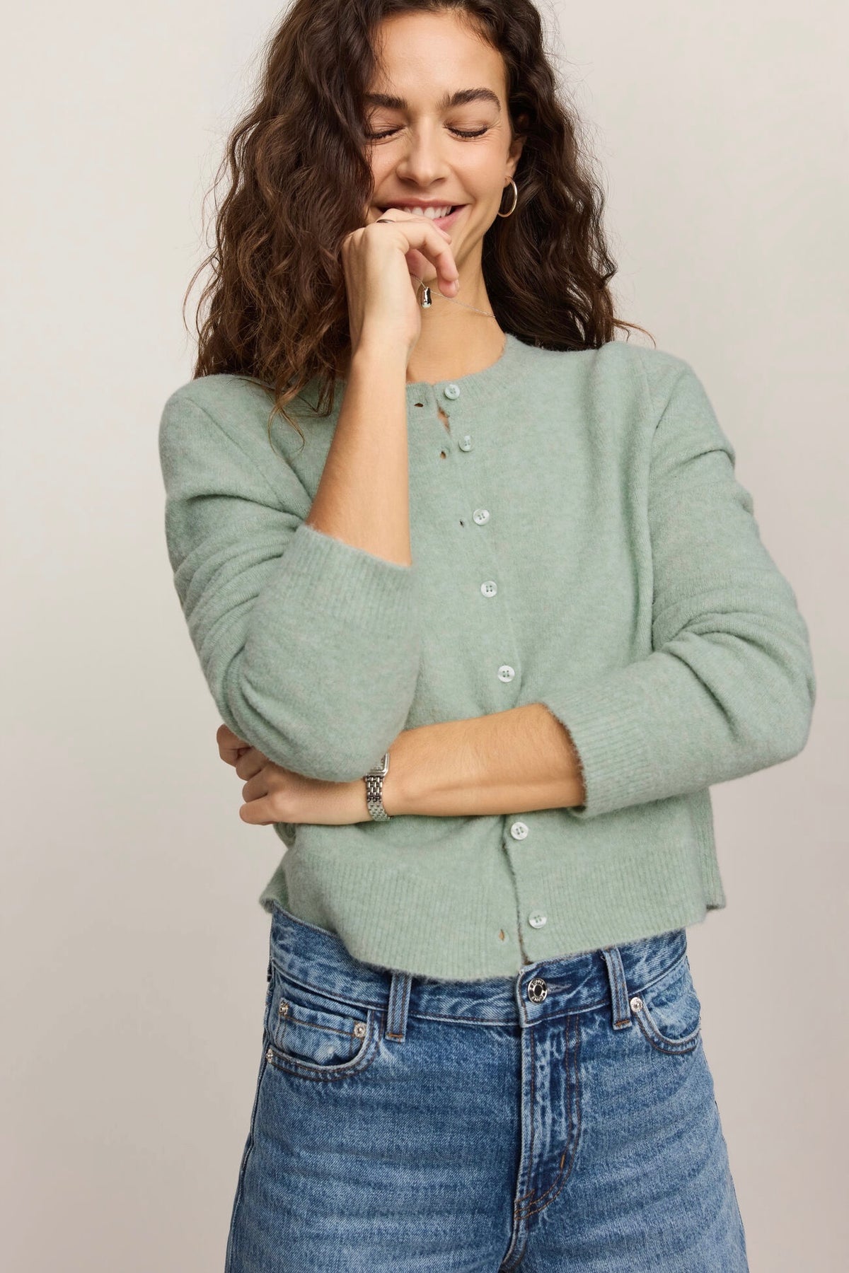 Medina Cardigan Mint