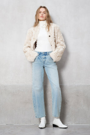 Hallie Studded Denim