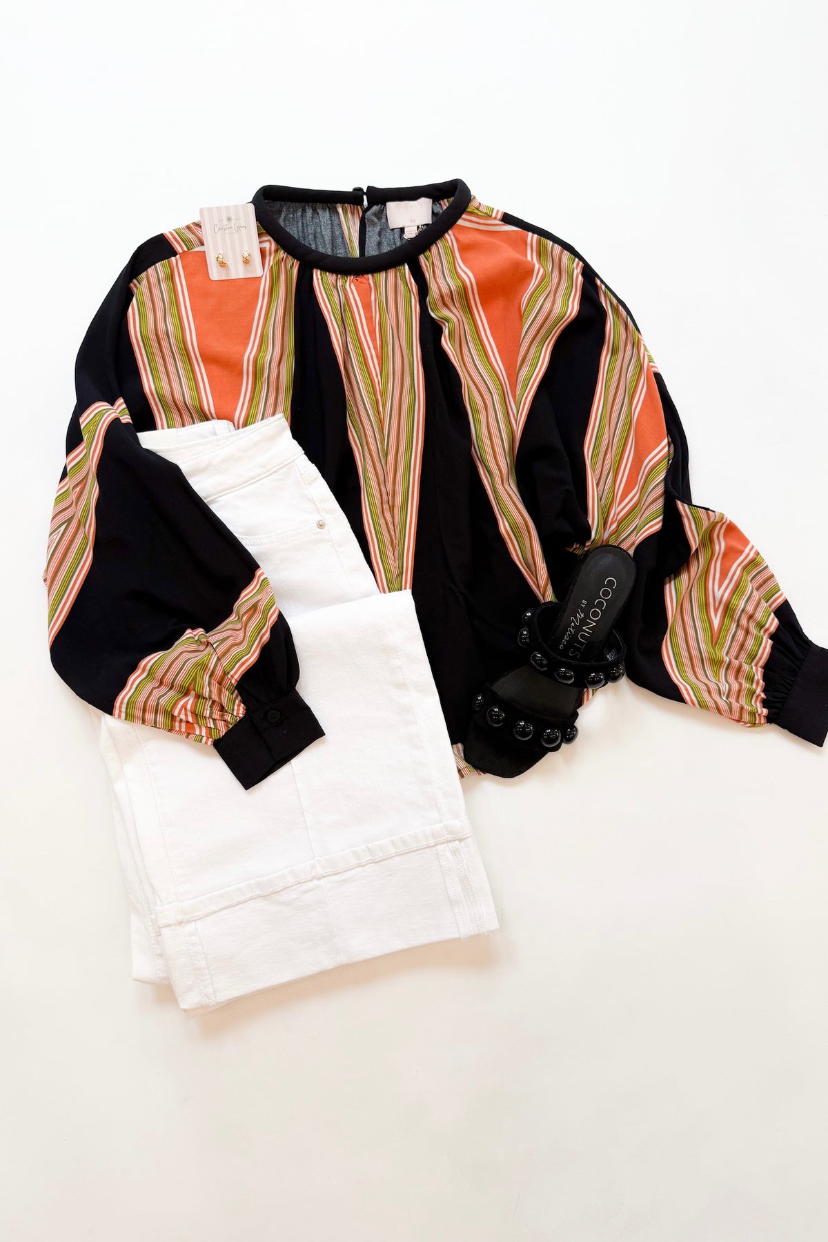Abstract Geo Blouse