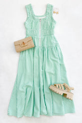 Andi Midi Dress Green