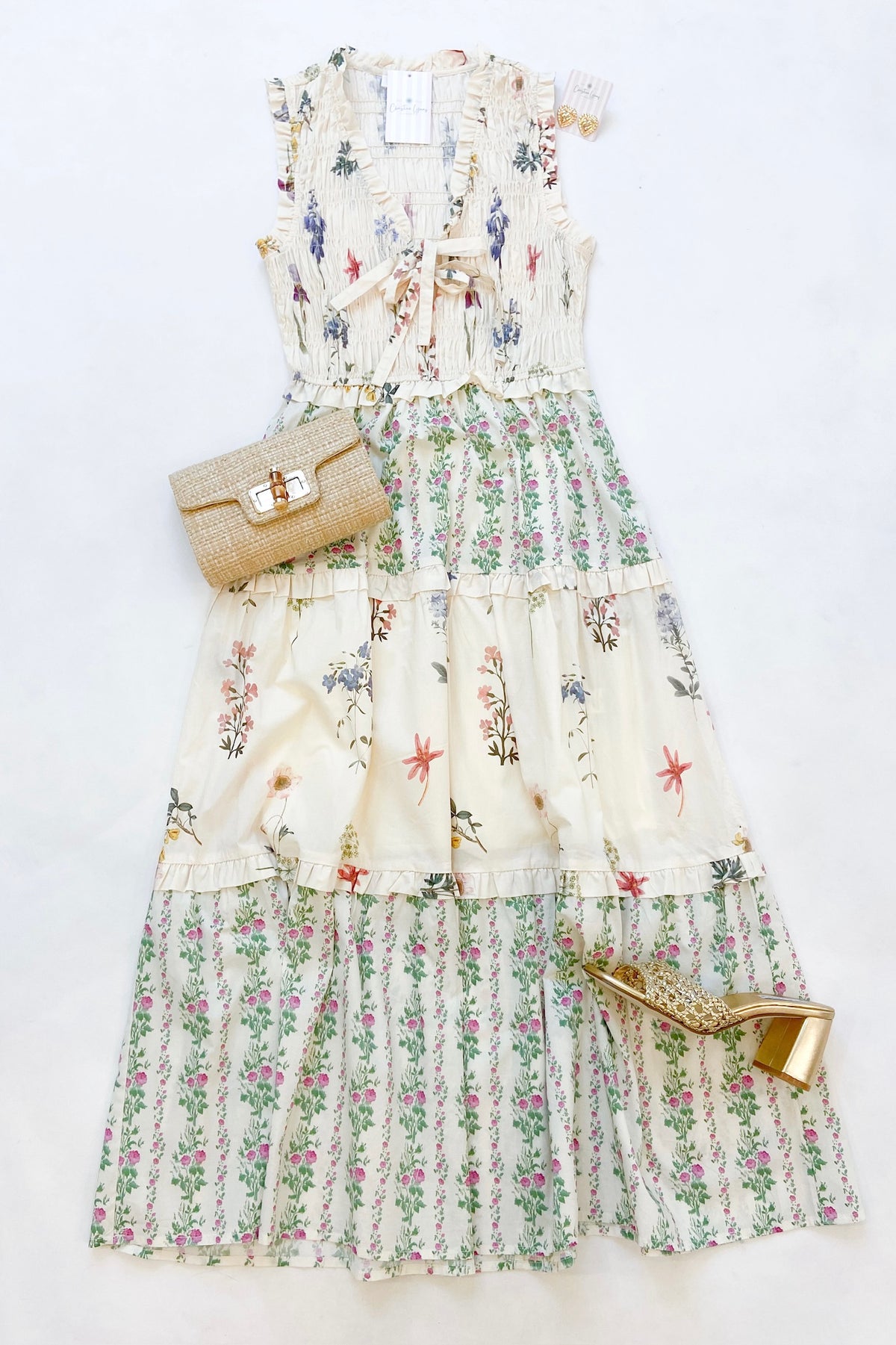 Jenni Floral Midi Dress