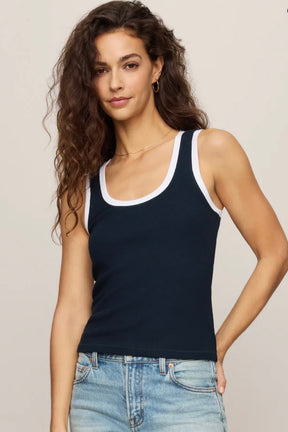 Sirena Colorblock Rib Tank Eclipse