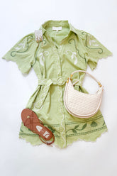 Poppy Dress Pastel Mint