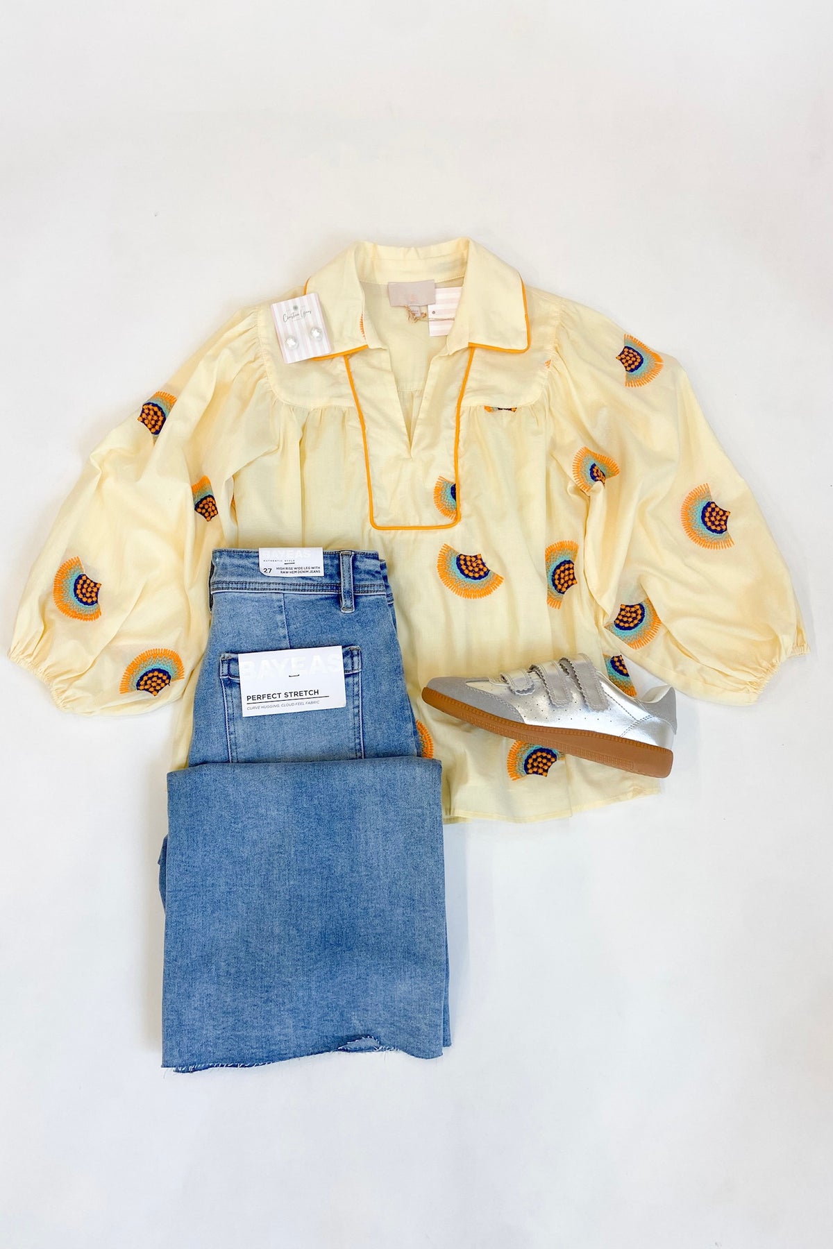 Halley Embroidered Top