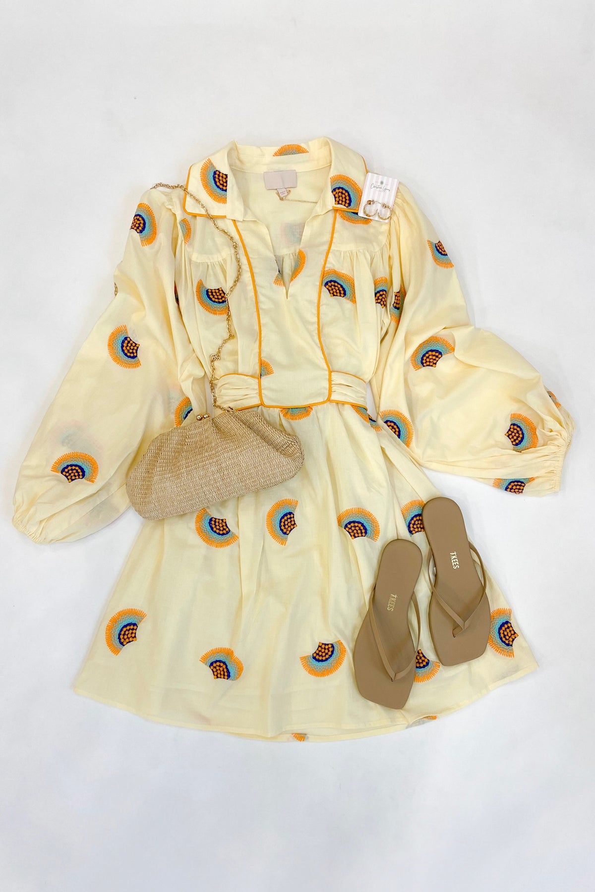 Halliday Embroidered Dress